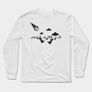 Google Chrome T-Rex Long Sleeve T-Shirt